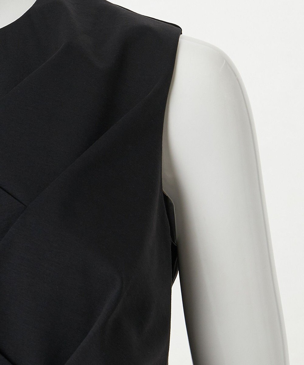 23区 【エステータ】トリアセファインジャージー タックデザイン カットソー 