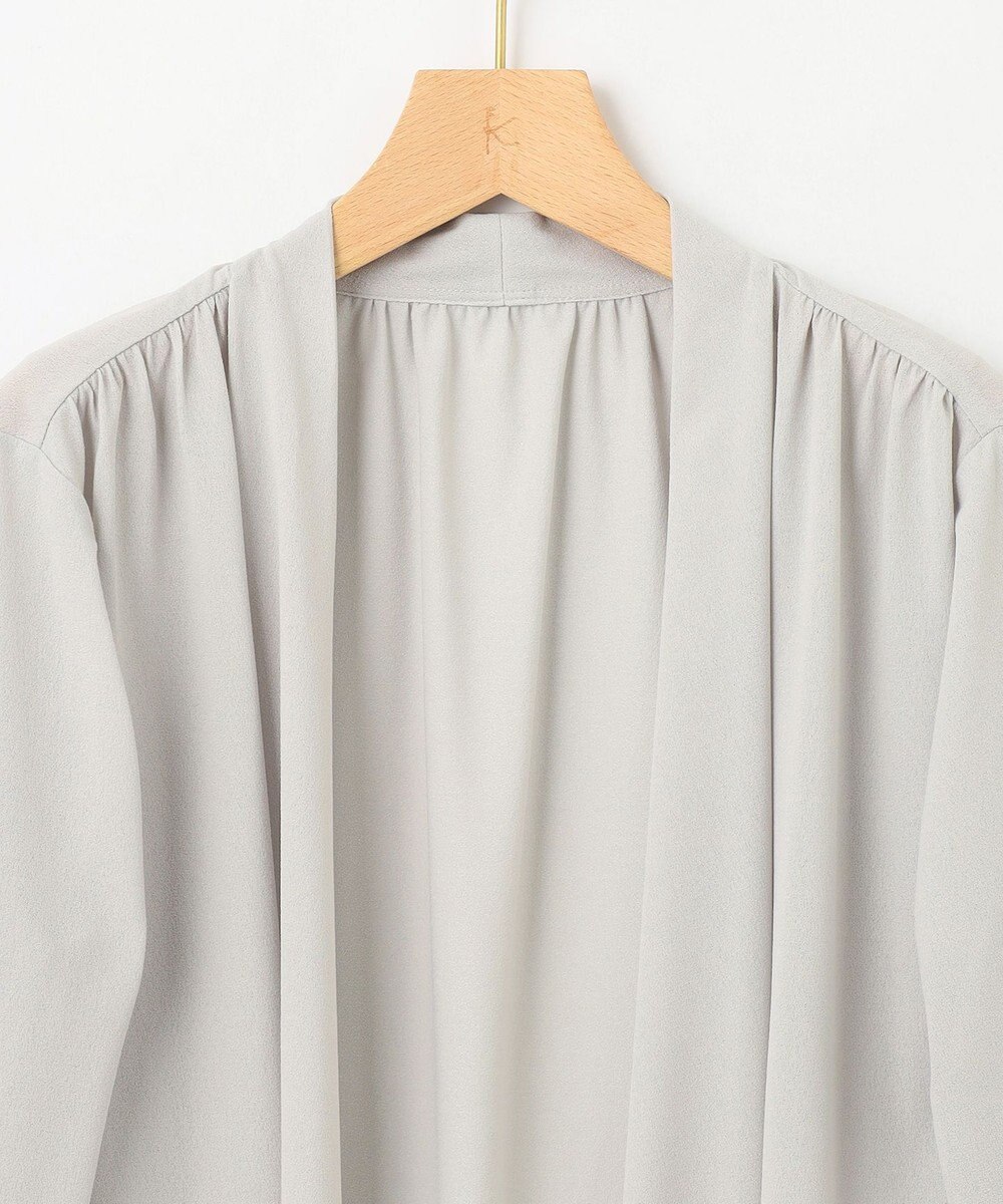 組曲 L 【冷房対策】パウダリージョーゼットカーディガン 