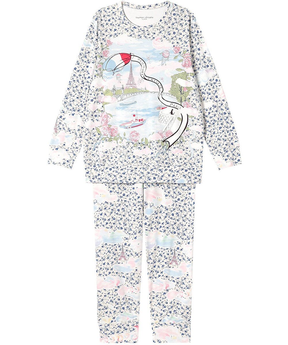 ツモリチサト パジャマ 長袖 長ズボン 綿100%(本体) レディース UDX580 /ワコール / tsumori chisato SLEEP |  ファッション通販 【公式通販】オンワード・クローゼット