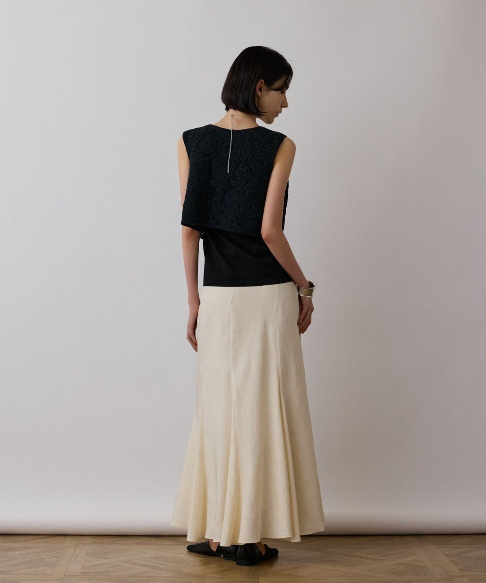 GRACE CONTINENTAL メッシュembジレ 