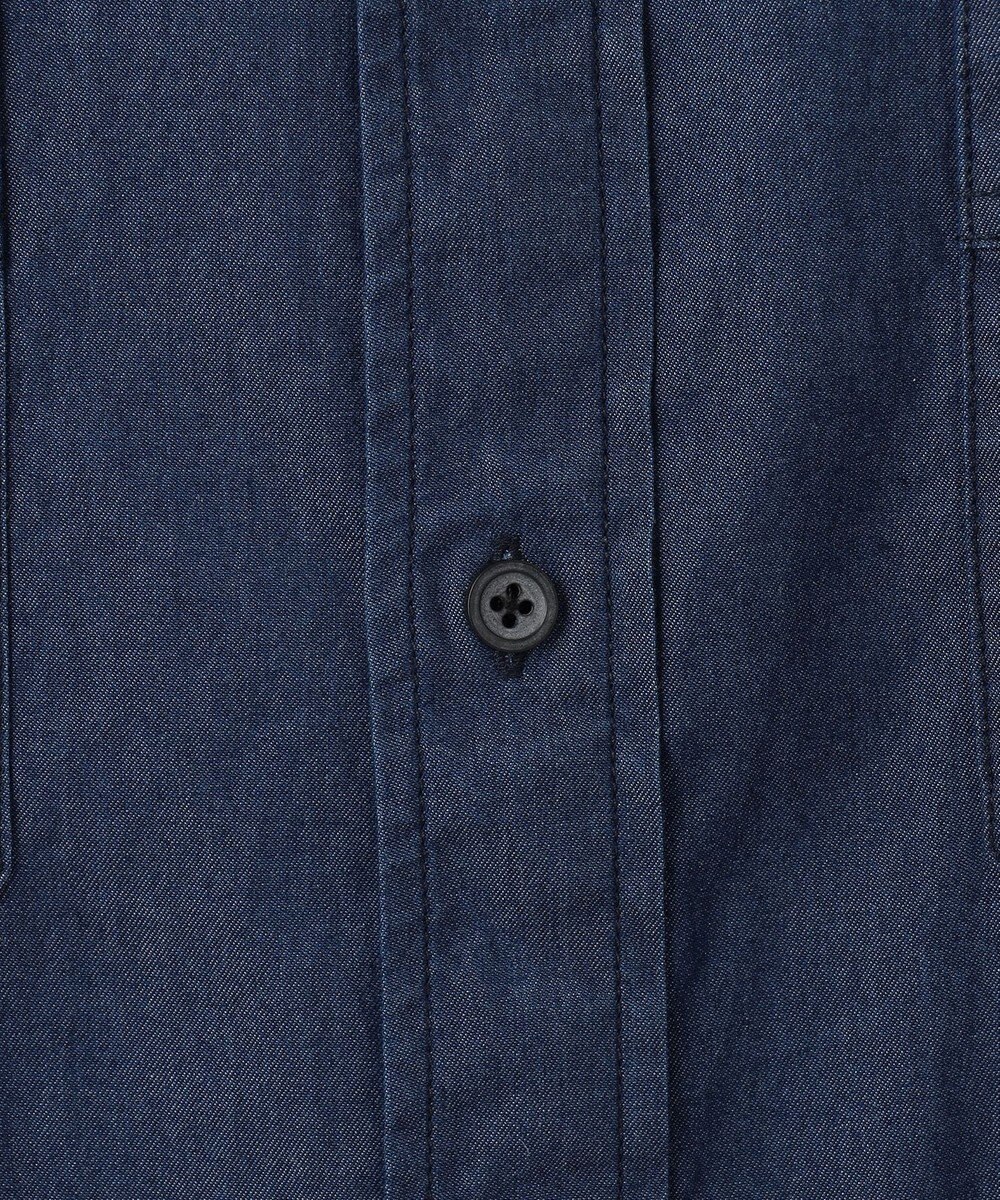 JOSEPH ABBOUD MOUNTAIN 【SPACE／UNISEX】Fine Count INDIGO シャツ 