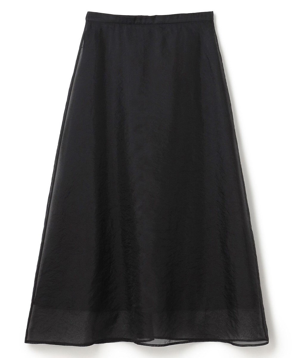 uncrave 【手洗い可】リンクルオーガンジー フレアスカート（uncrave STANDARD） 