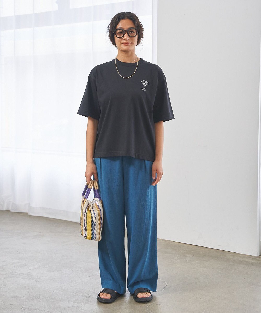 J.PRESS YORK STREET 【UNISEX】【NAO YOSHIHARAコラボ】MAIKO グラフィック Tシャツ 