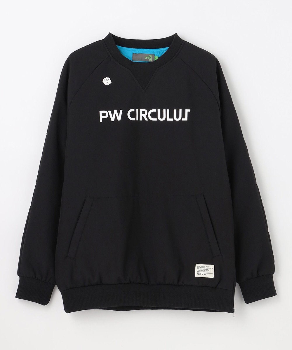 PW CIRCULUS 【3層レイヤー構造ボンディング×中綿キルティング】【MEN】中綿プルオーバー ゴルフ 