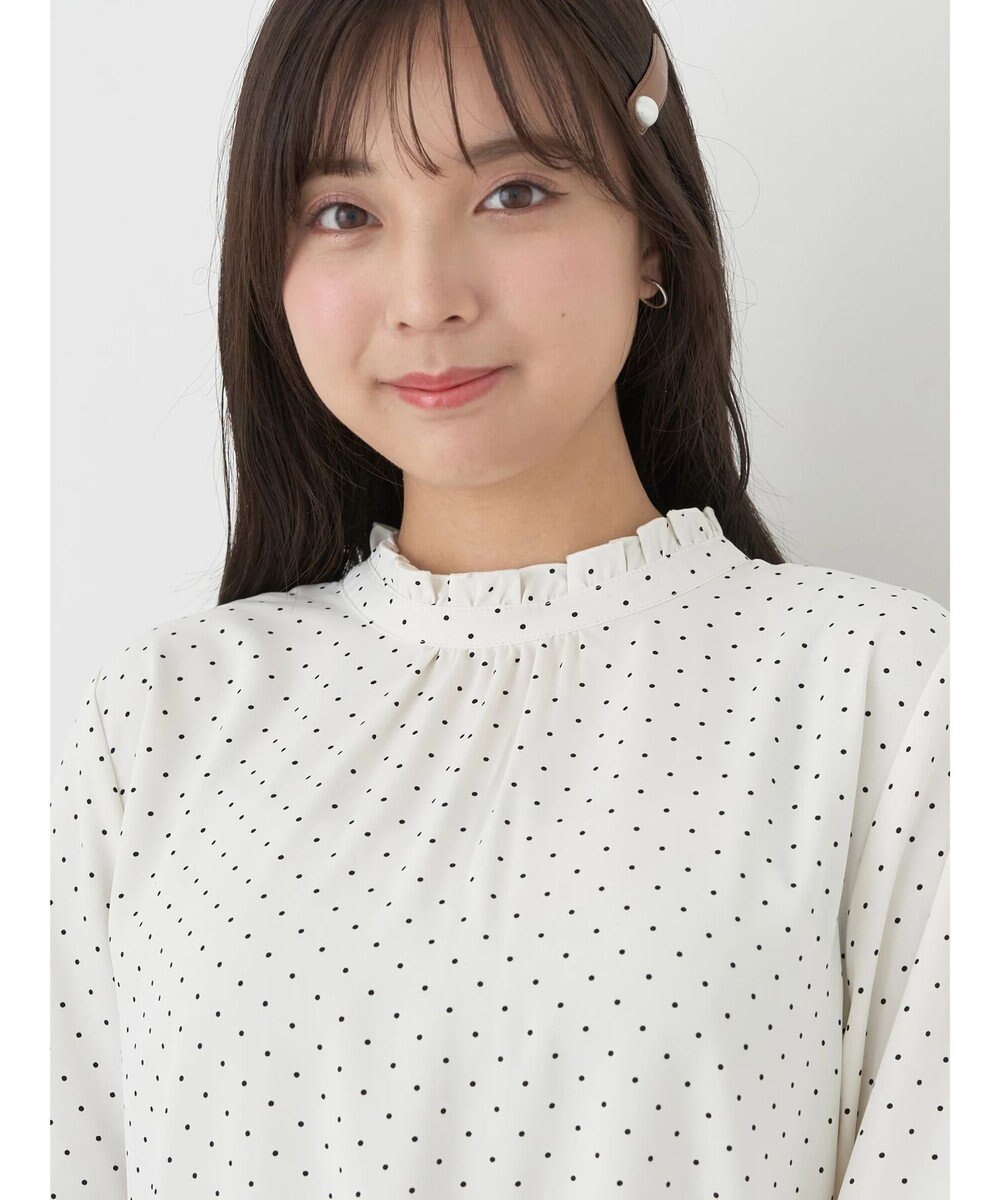 earth music&ecology ２ｗａｙフリルブラウス 