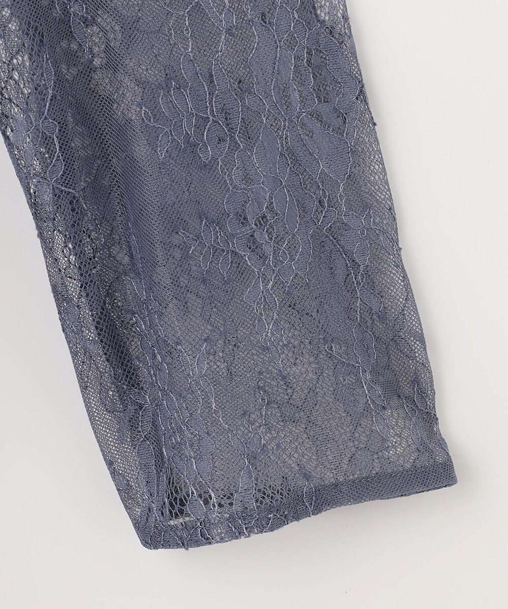 ANY SIS 【洗える】プリーツMIXレース ドレス 