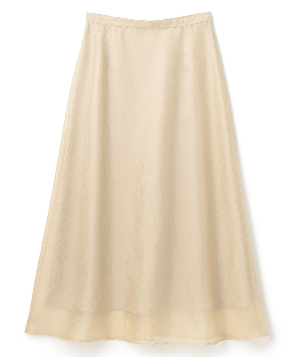 uncrave 【手洗い可】リンクルオーガンジー フレアスカート（uncrave STANDARD） 