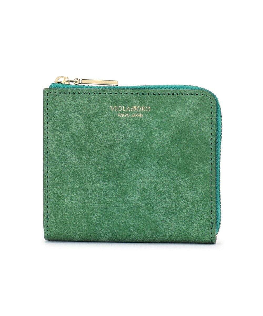 23区 VIOLAd'ORO L字ファスナー コンパクト ウォレット 