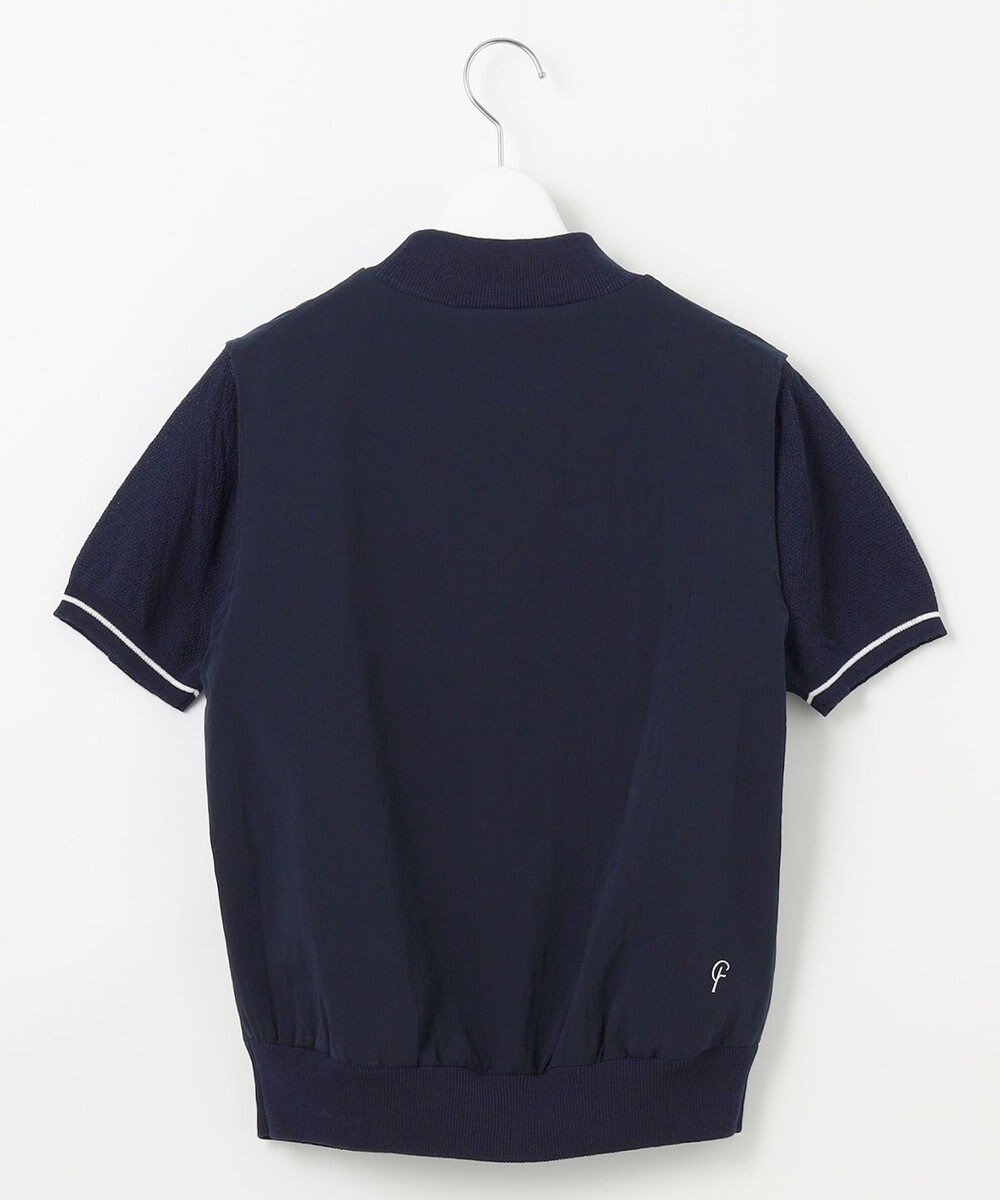 23区GOLF 【23Fondation/WOMEN】レイヤード風 コンビモックネック 