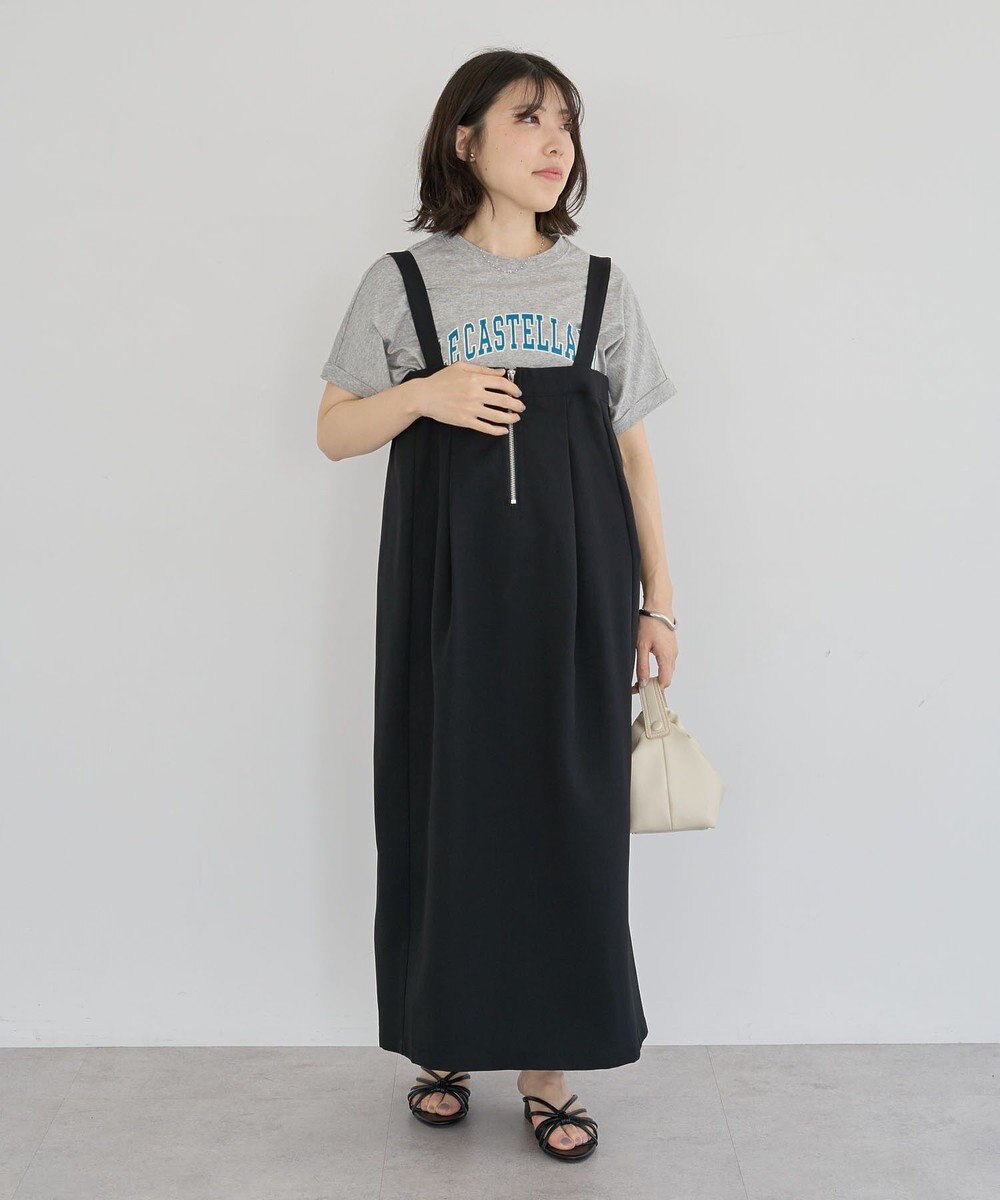 Green Parks 袖折り返しカレッジＴシャツ 