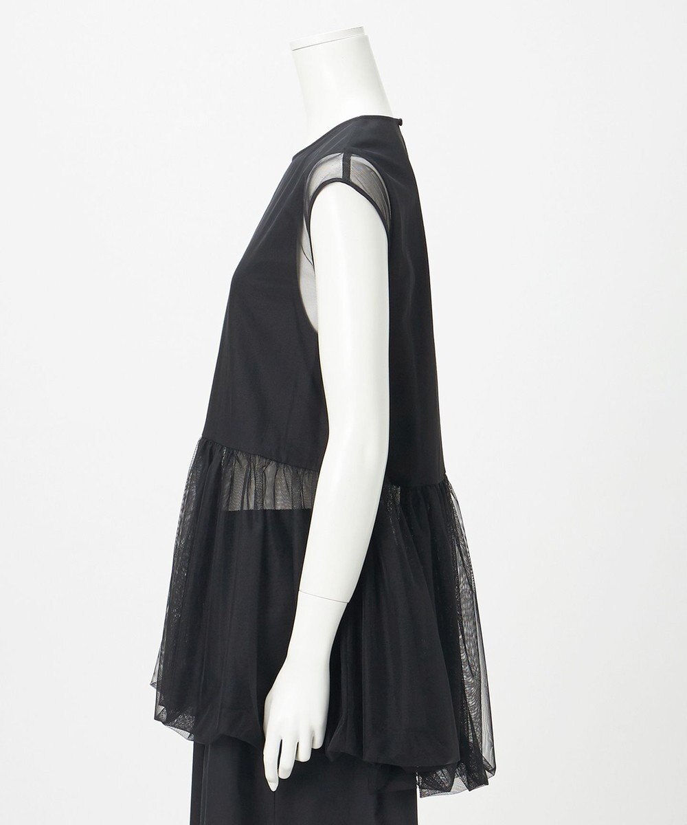 23区 【GOLD LABEL】チュールレイヤードジャージー カットソー 