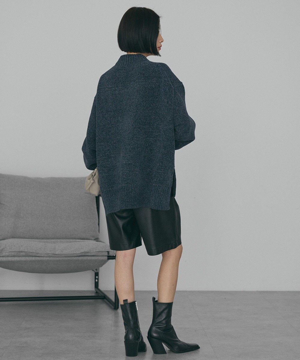 AMERICAN HOLIC ベロアモールニットプルオーバー 