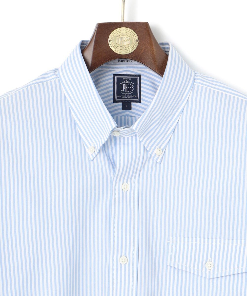 J.PRESS MEN 【J.PRESS ORIGINALS】Pin Oxford B.D. Shirt / Baggy Fit 