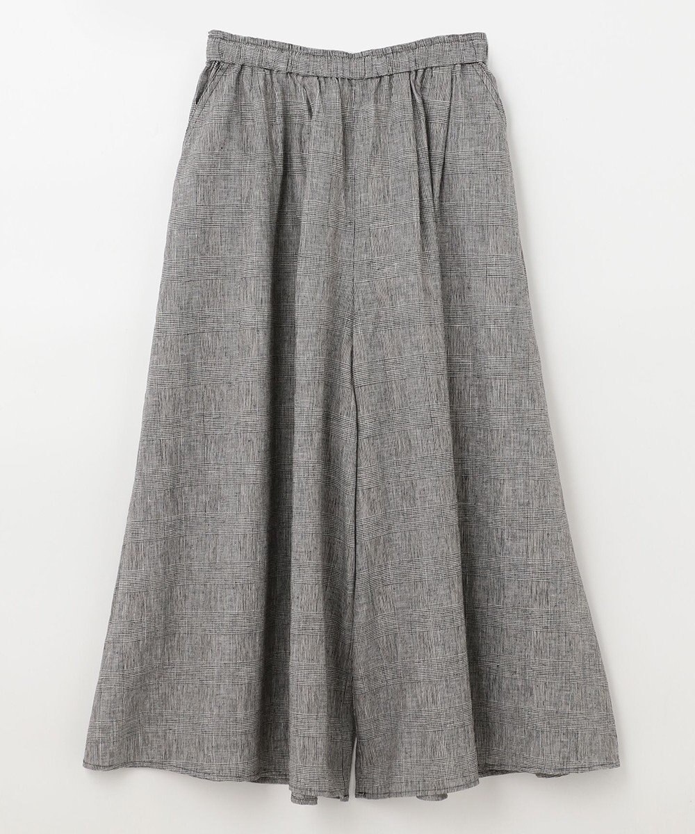 ANY 【接触冷感・UVケア】清涼リネン ガウチョパンツ 