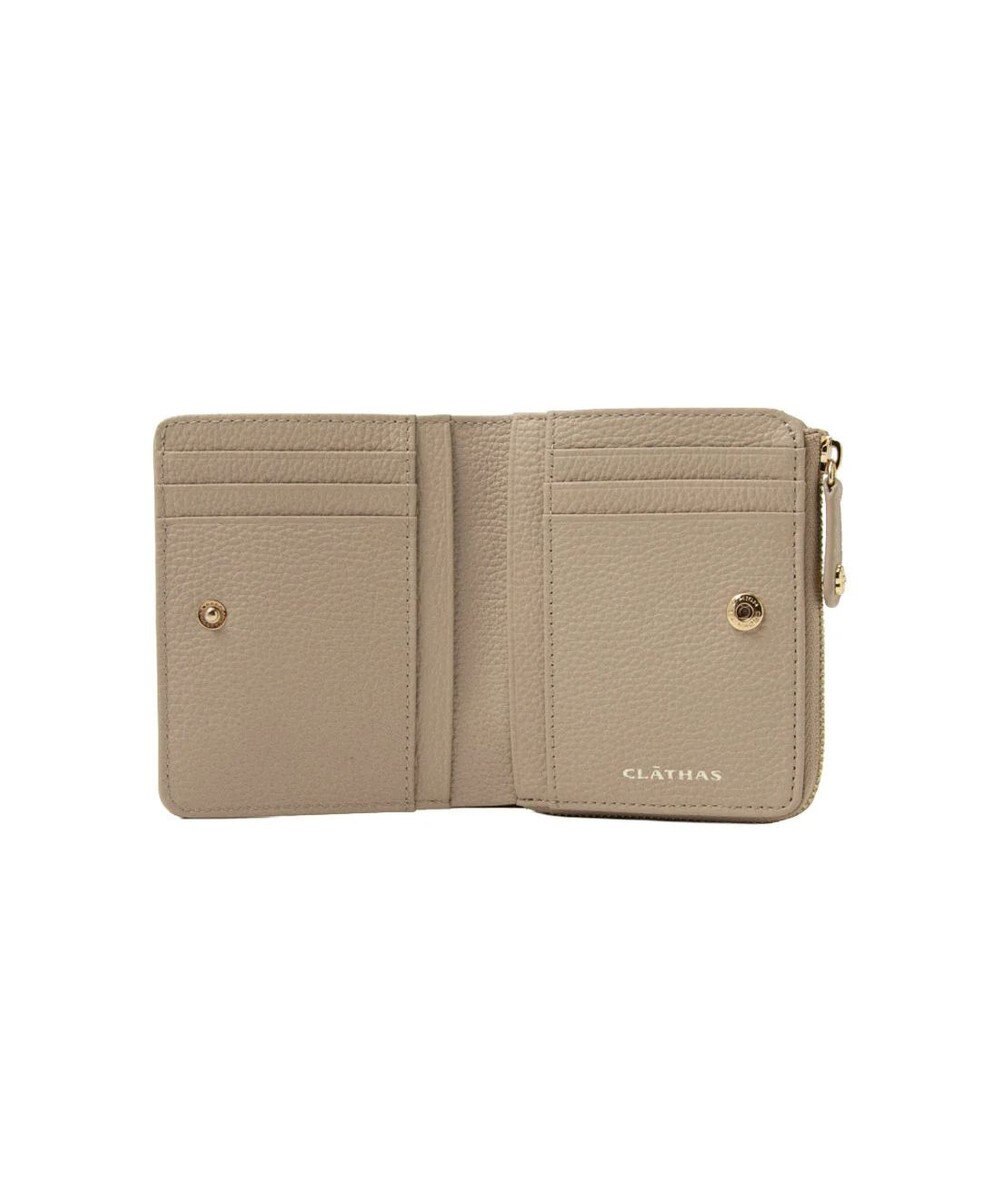 CLATHAS ミカ 外Lファスナー二つ折り財布 