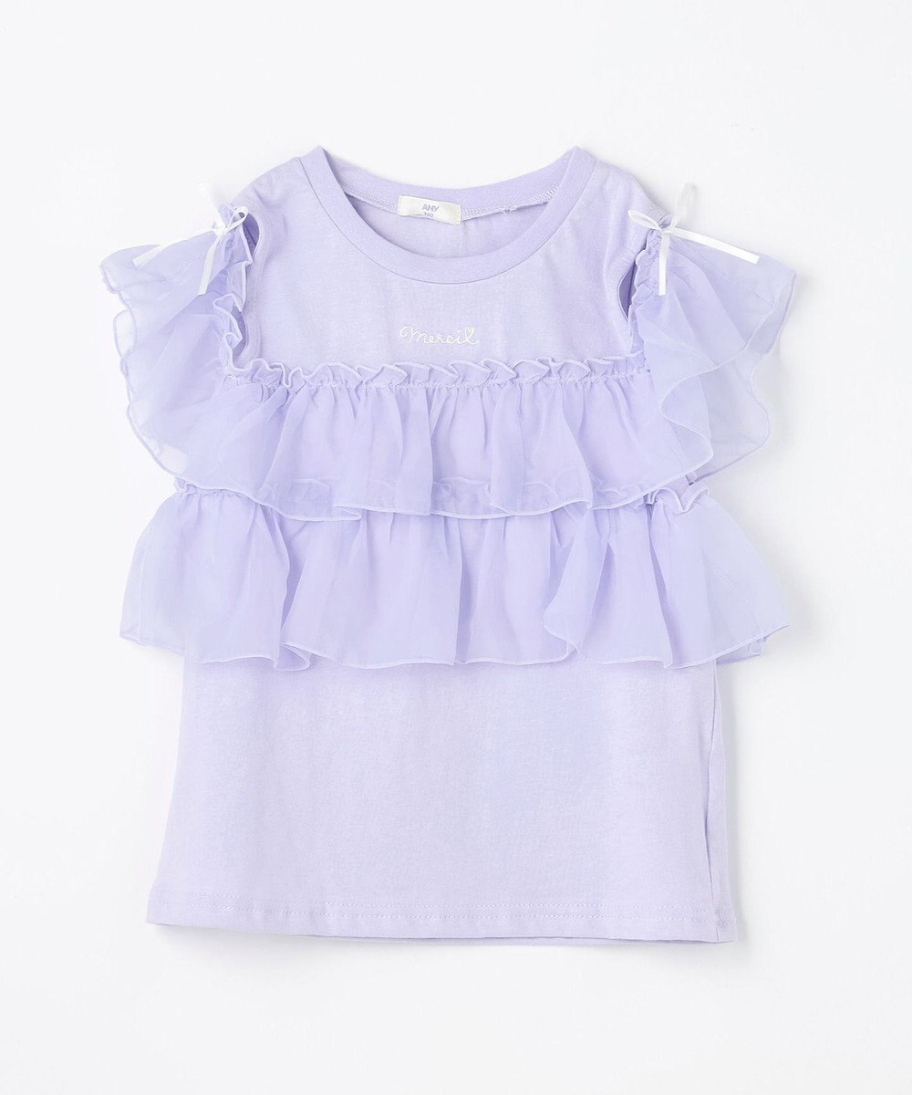 ANY KIDS 3WAY フリルドッキングTシャツ 
