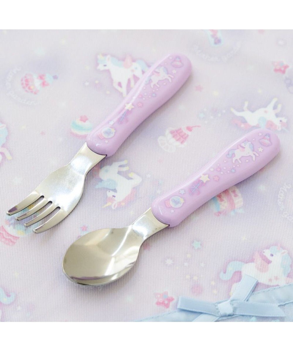 Mother garden マザーガーデン ユニコーン スプーン＆フォーク セット 《ファンシー柄》 