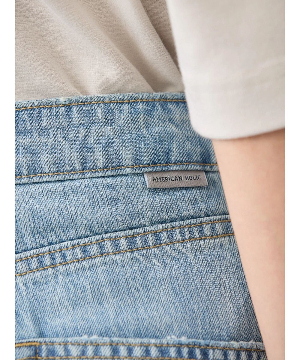 AMERICAN HOLIC ダメージデニムパンツ 