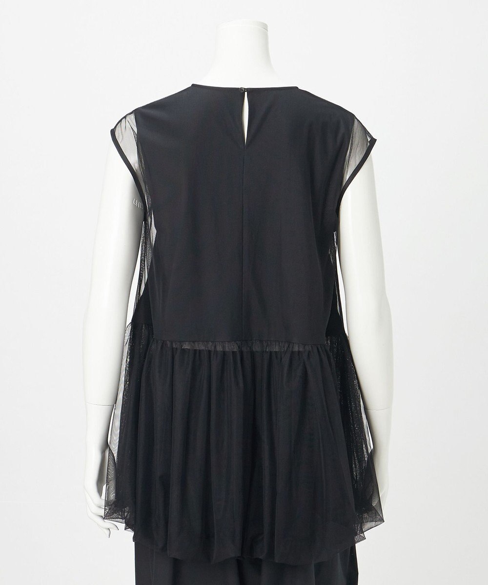 23区 【GOLD LABEL】チュールレイヤードジャージー カットソー 