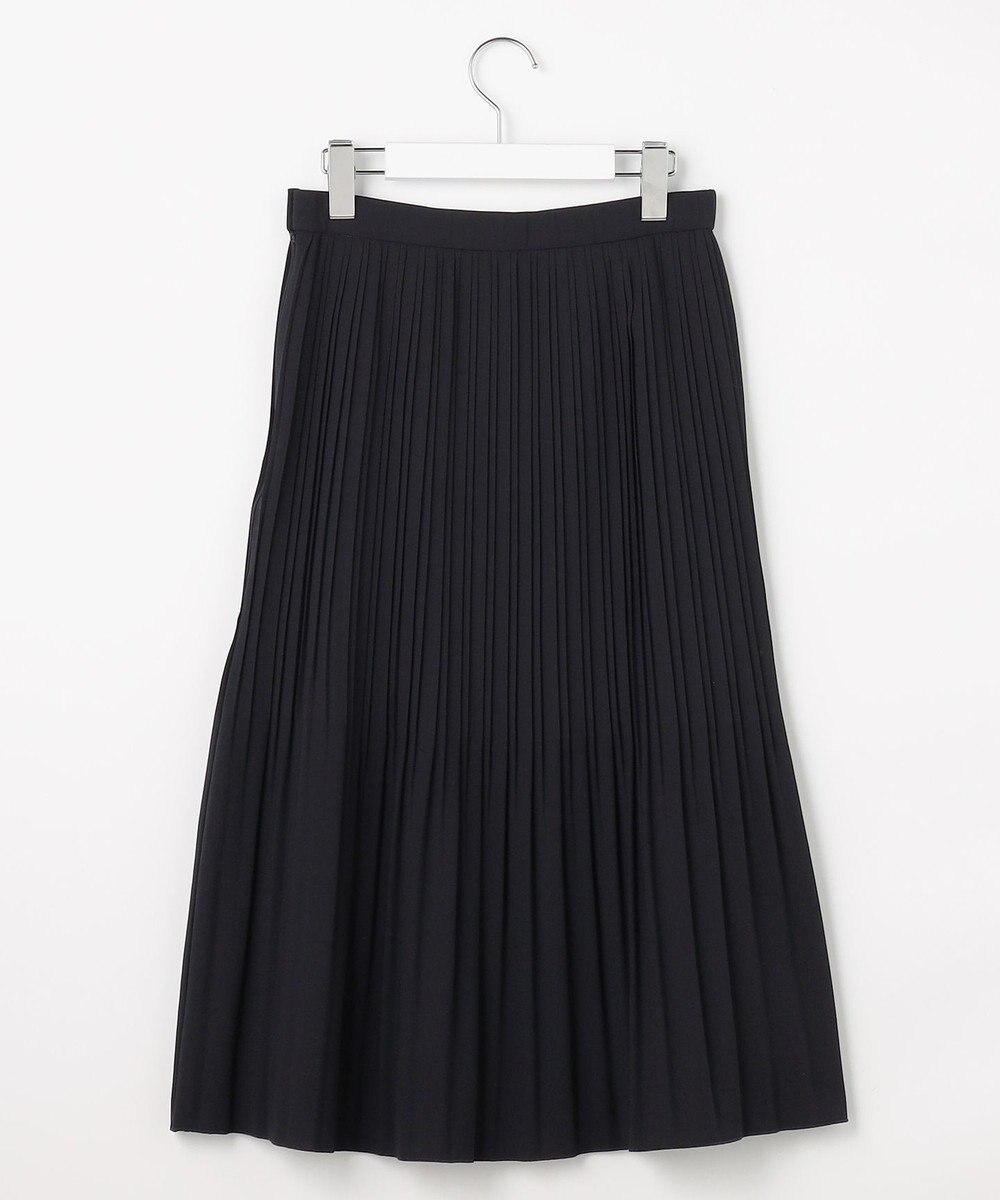 J.PRESS LADIES L ノルディス2wayジョーゼット プリーツ スカート 