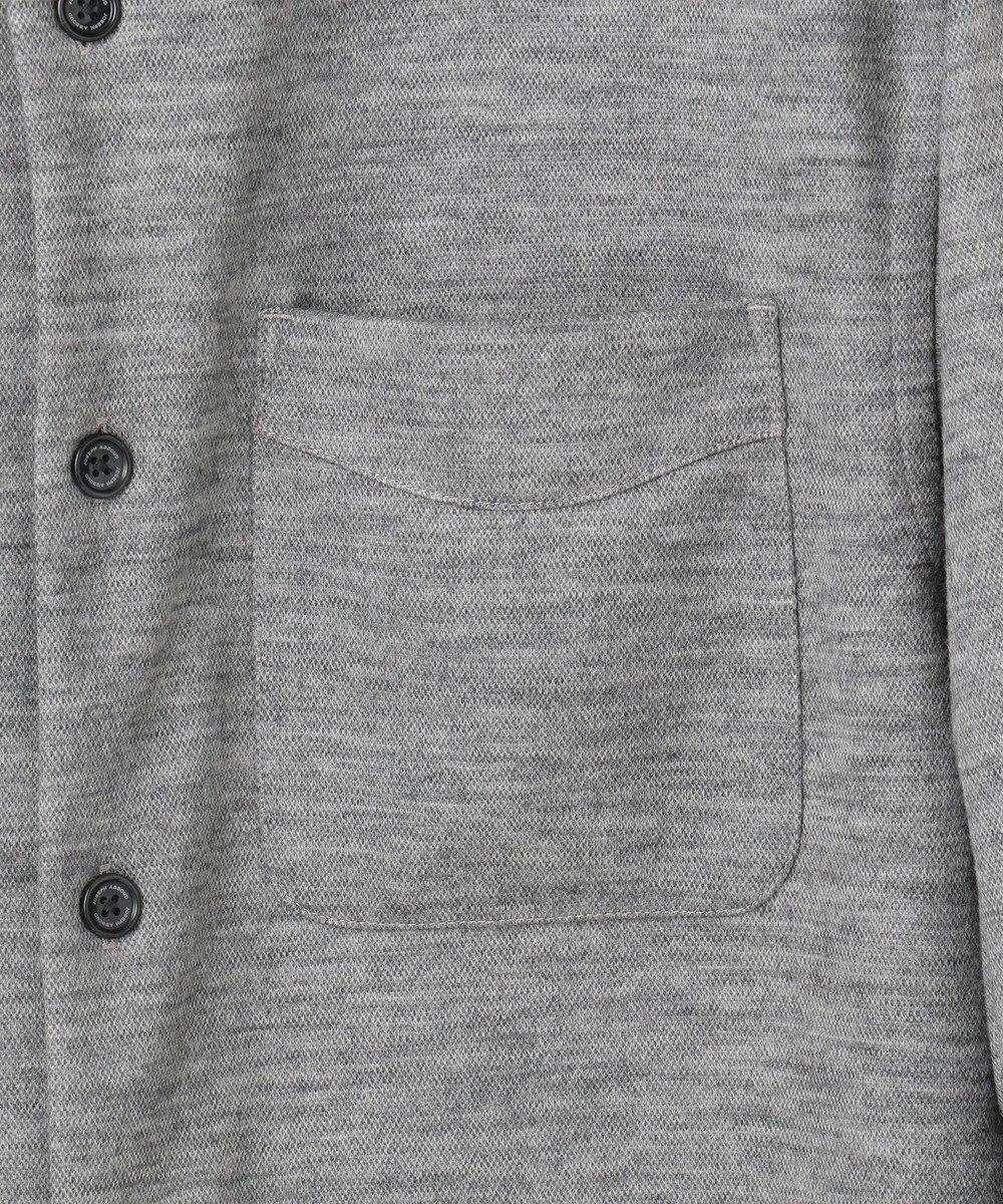 JOSEPH ABBOUD 【軽量/ストレッチ/尾州が誇る上質素材 】ウールミルドジャージーシャツ 