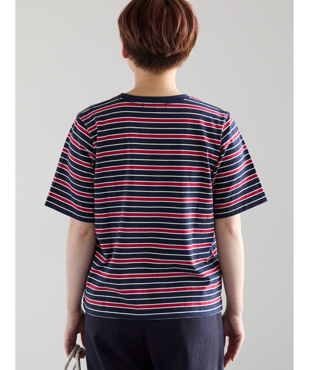 Te chichi マルチボーダーTシャツ 