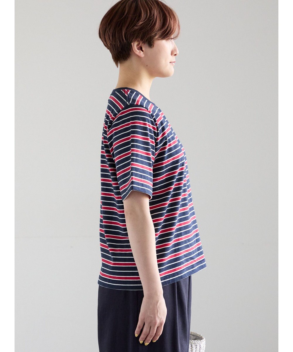 Te chichi マルチボーダーTシャツ 