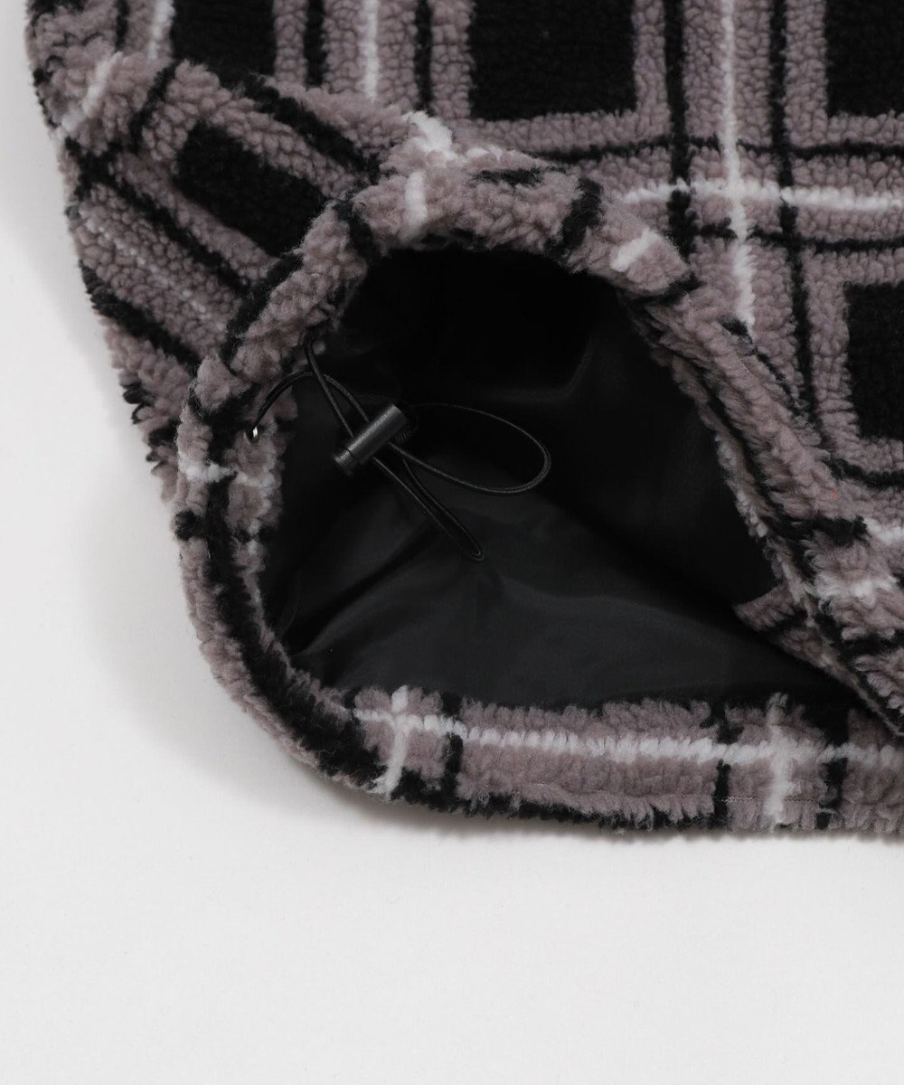 WEGO 【ユニセックス着用ITEM】ボアチェックブルゾン 