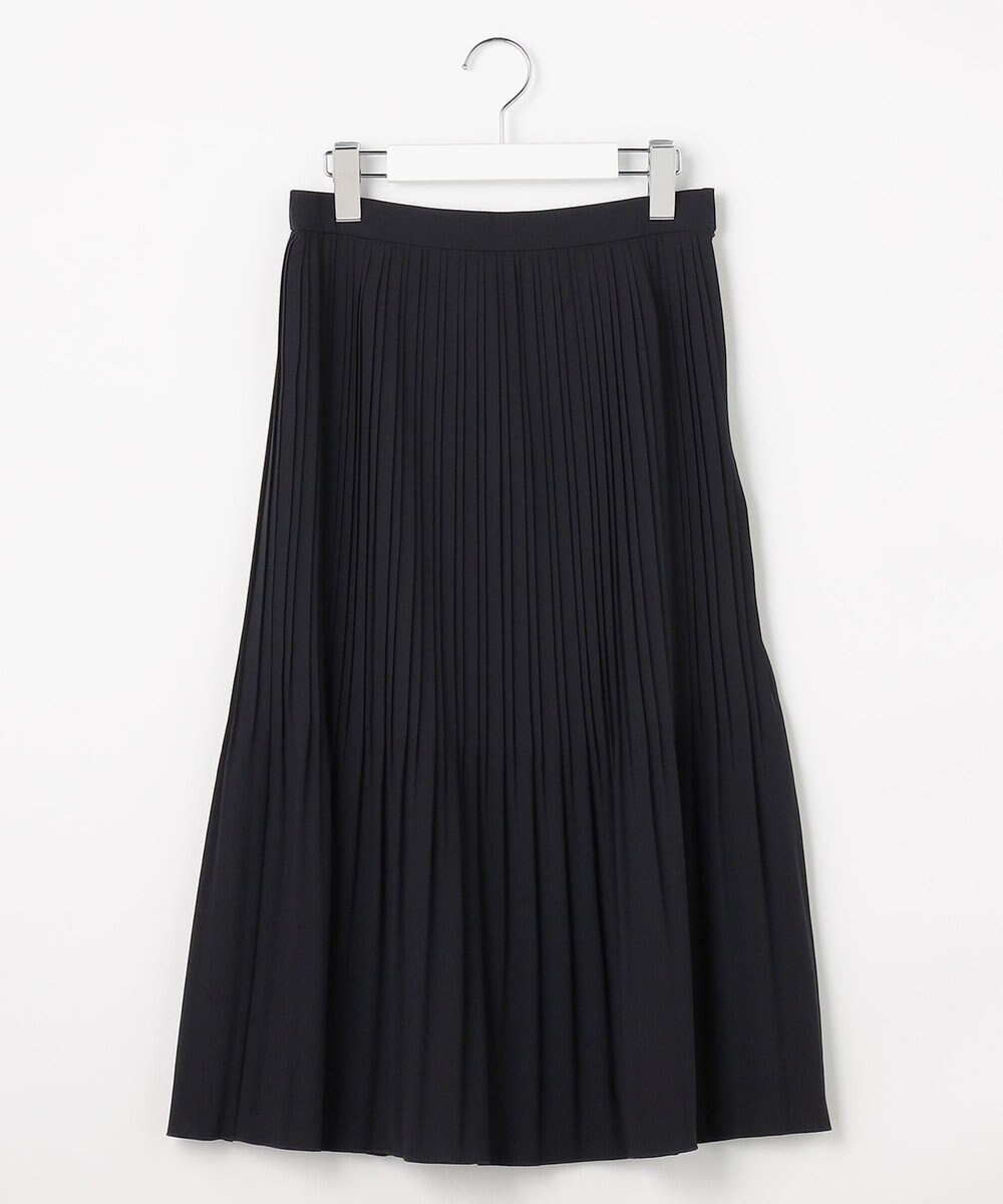 J.PRESS LADIES L ノルディス2wayジョーゼット プリーツ スカート 