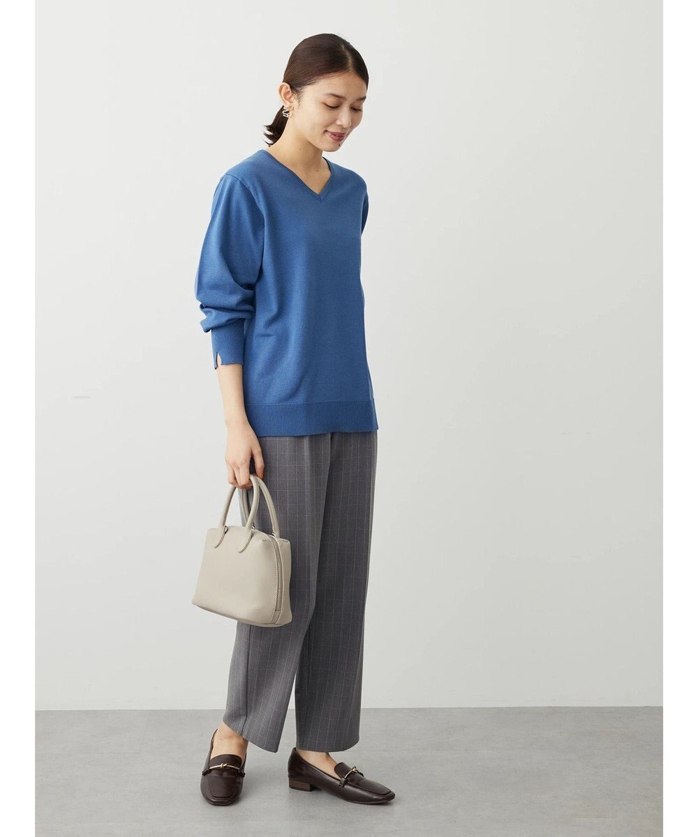 Green Parks アルガンオイル配合　Ｖネックプルオーバー 