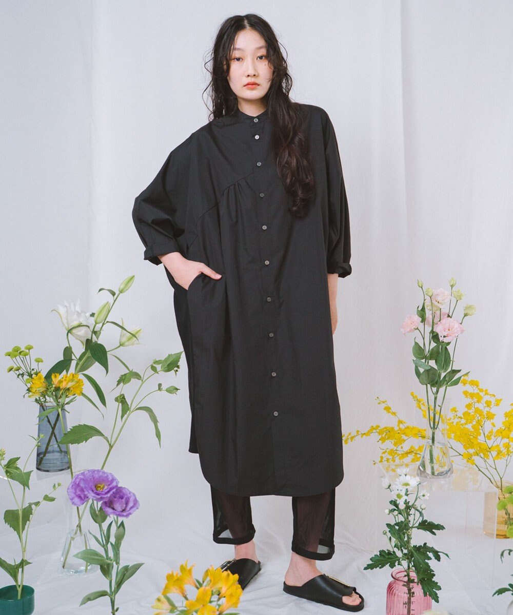 POLS CLIONE シャツワンピース 