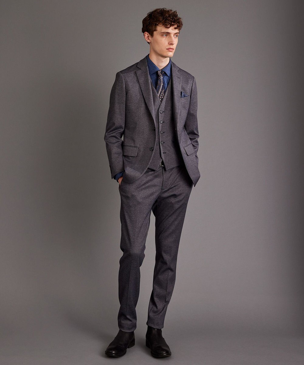 JOSEPH ABBOUD ビッグペイズリーパターン　ネクタイ 