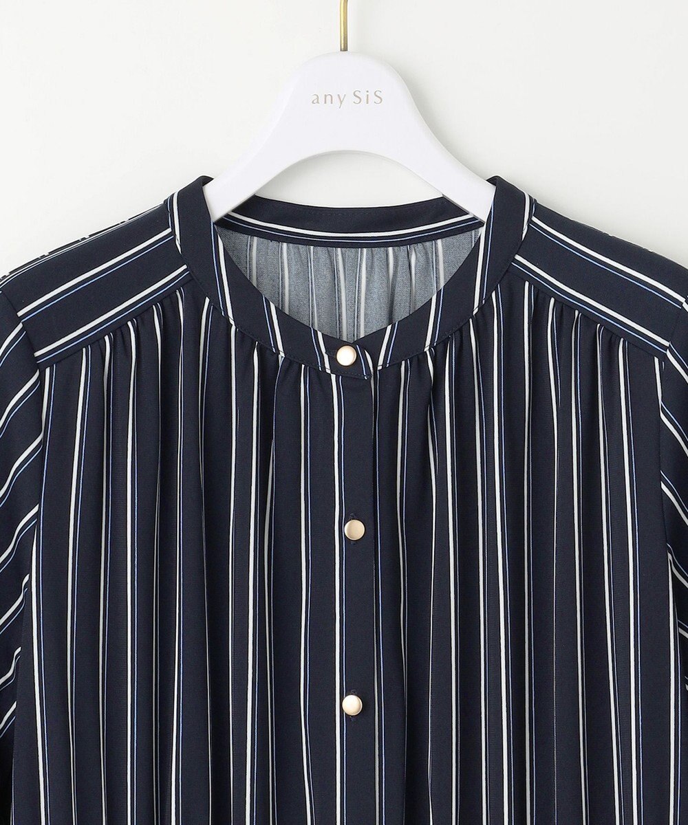 ANY SIS 【接触冷感・吸水速乾・UVケア】エアリードレープスムース ワンピース 
