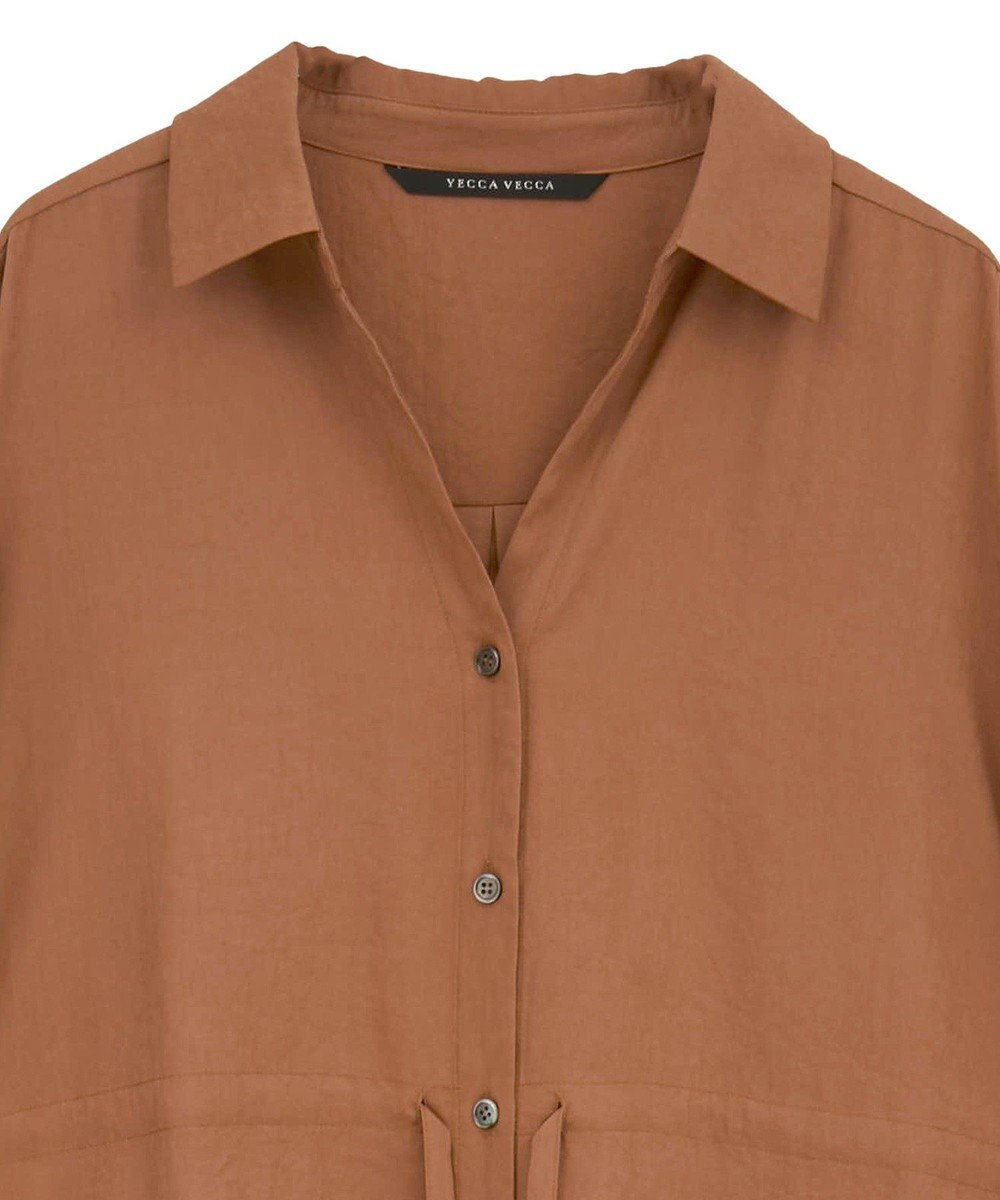 YECCA VECCA 【UVカット】2way袖バルーンワンピース 