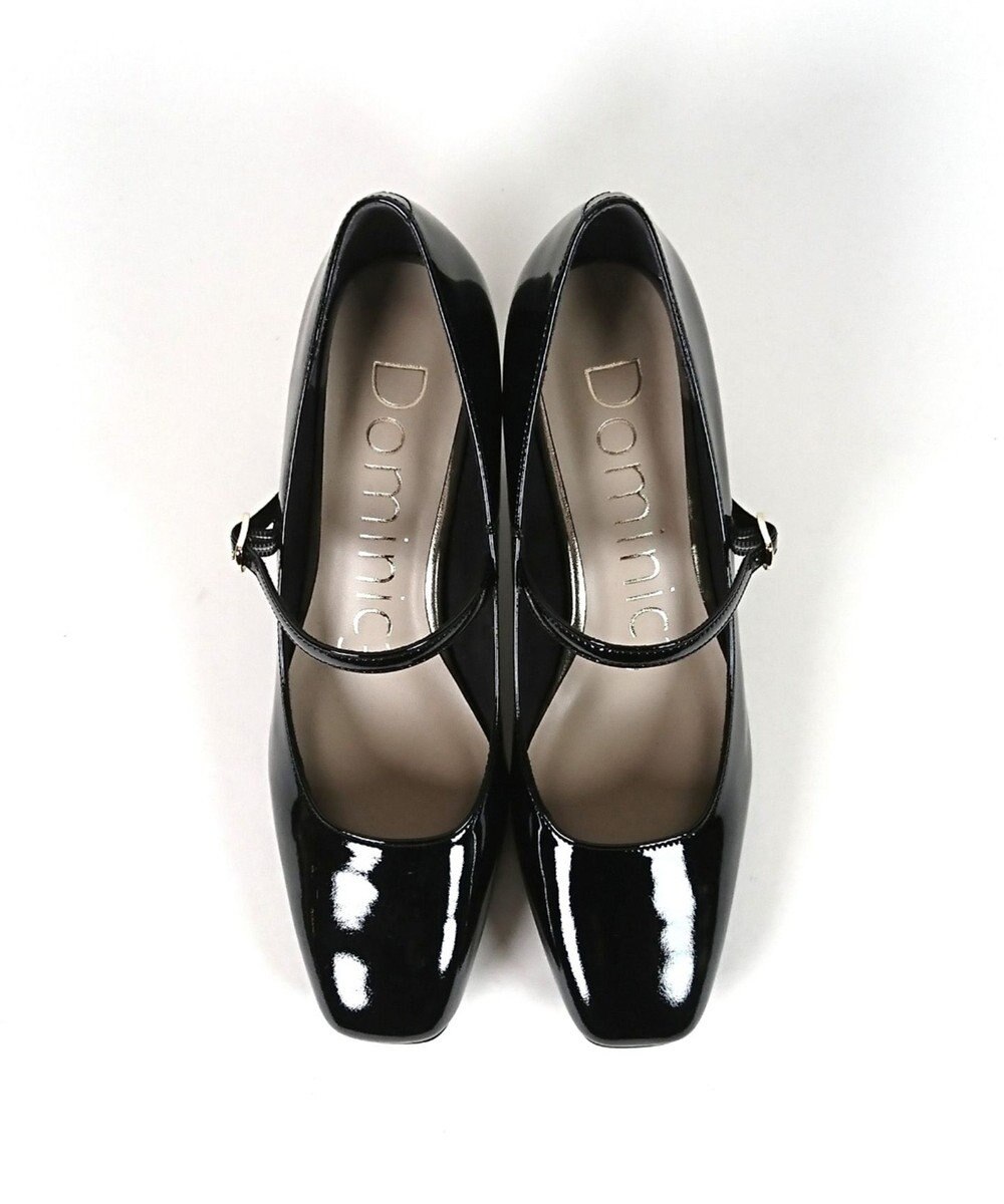 Dominic3 晴雨兼用 メリージェーン レザーパンプス 