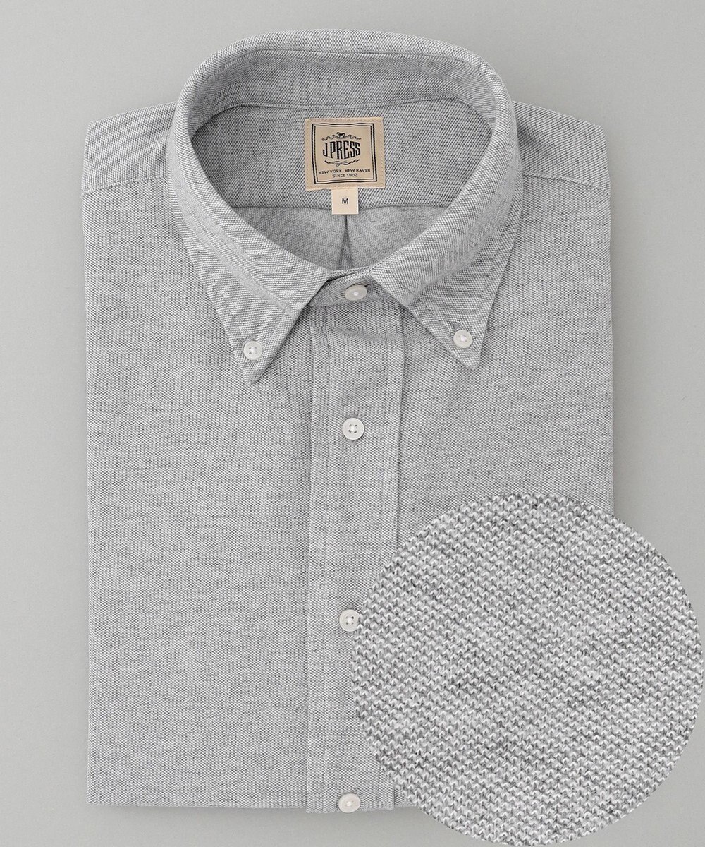 J.PRESS MEN 【WEB・一部店舗限定】コットンポリエステル ファンクションシャツ / B.D. 