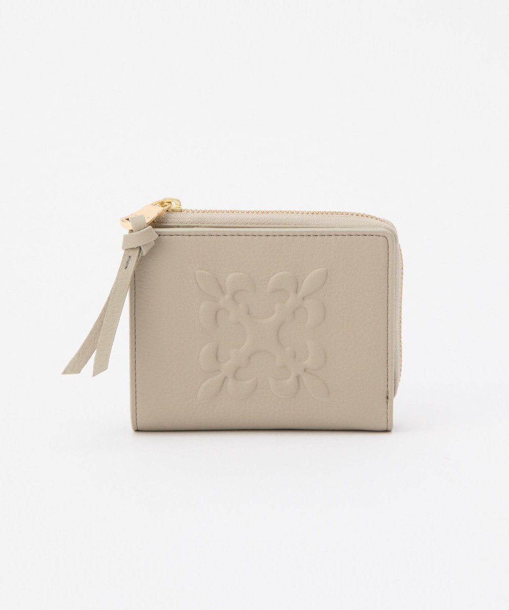 russet 【2025AW新作】エンボスモノグラムハーフウォレット(SO-437) 