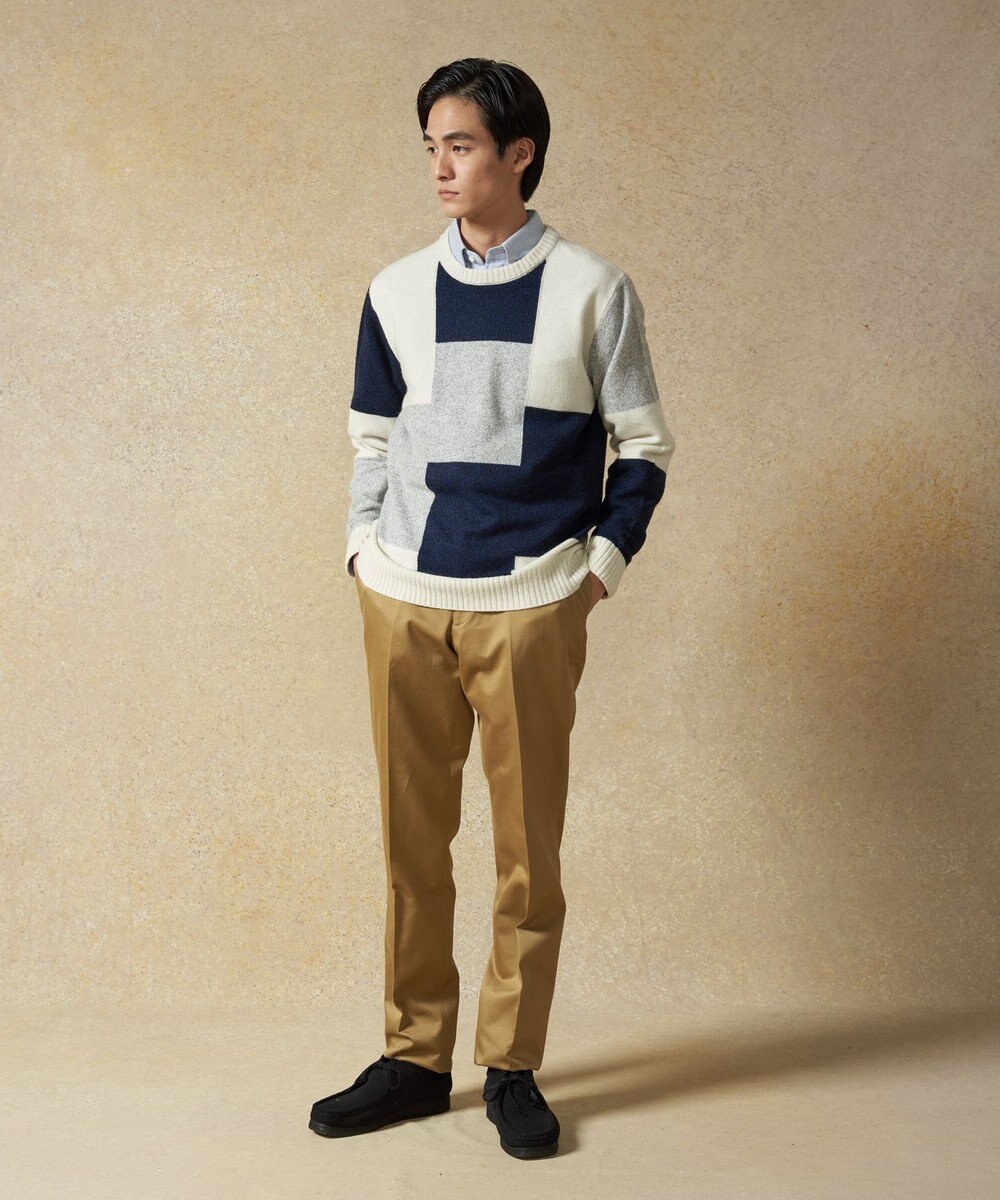J.PRESS MEN 【120th Anniversary】Archive Knit / crazy pattern 