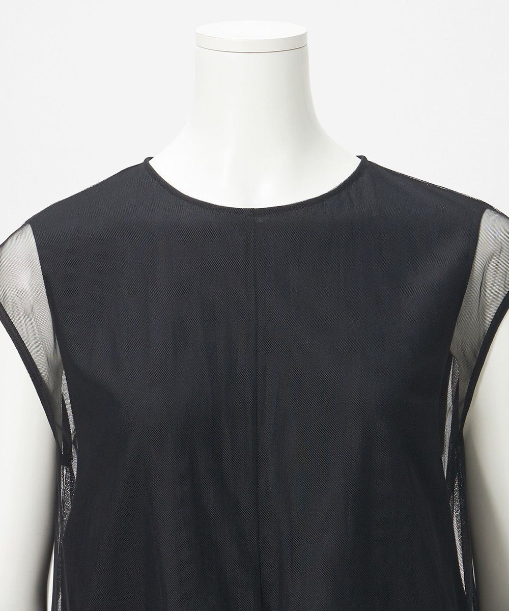 23区 【GOLD LABEL】チュールレイヤードジャージー カットソー 