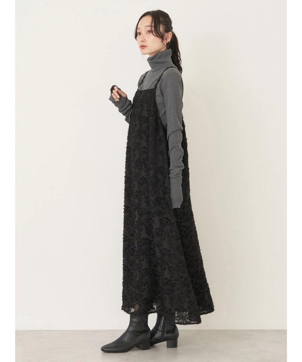 earth music&ecology フラワージャガードキャミワンピース 