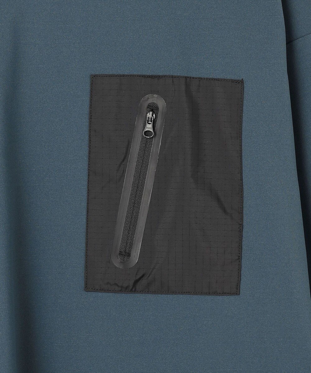 SHARE PARK MENS 【UVカット・吸水速乾・ストレッチ・軽量 】ＺＩＰポケットＴシャツ（L・XLサイズ） 