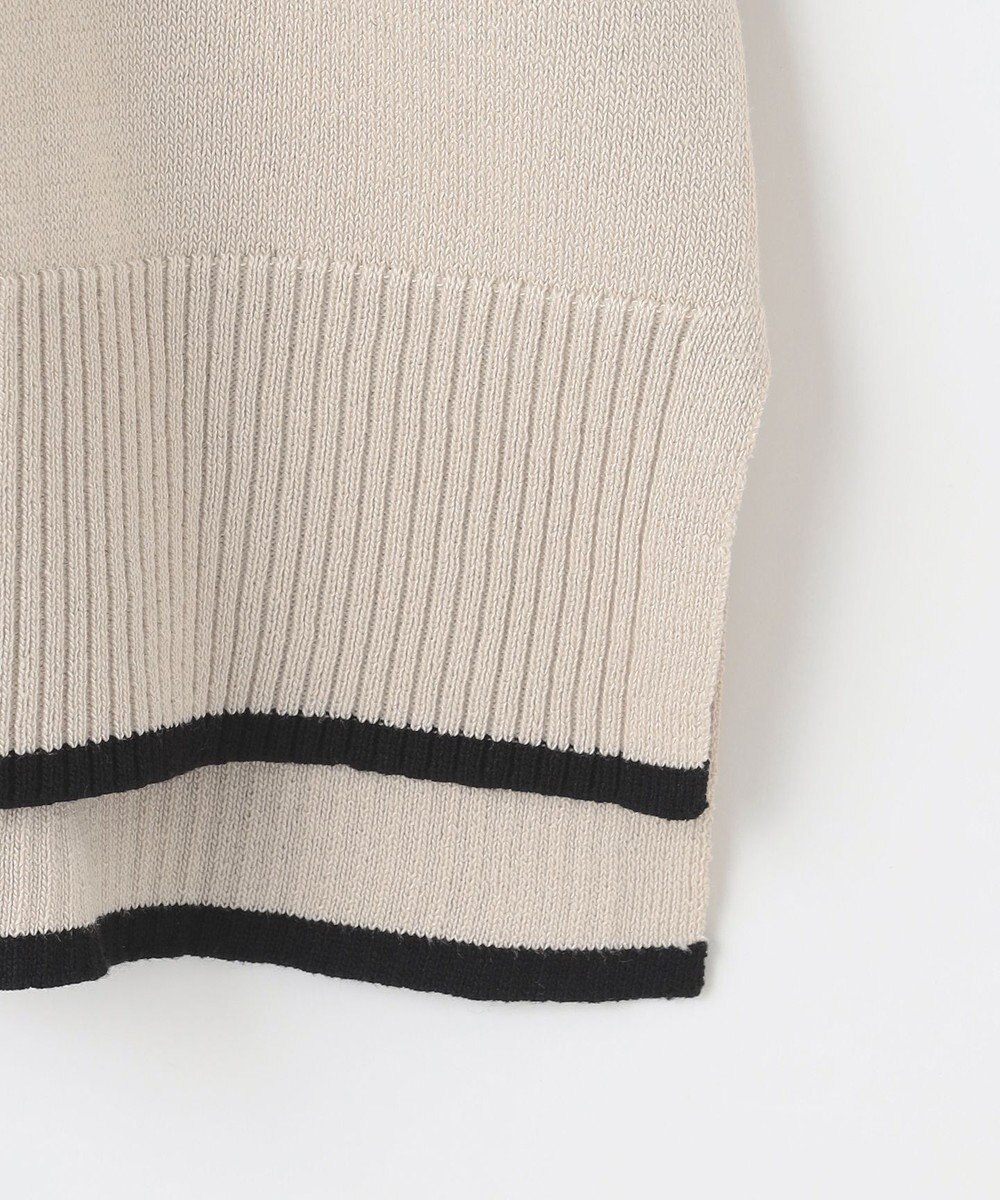 ANY SIS 【洗える】パネルボーダー ニット 