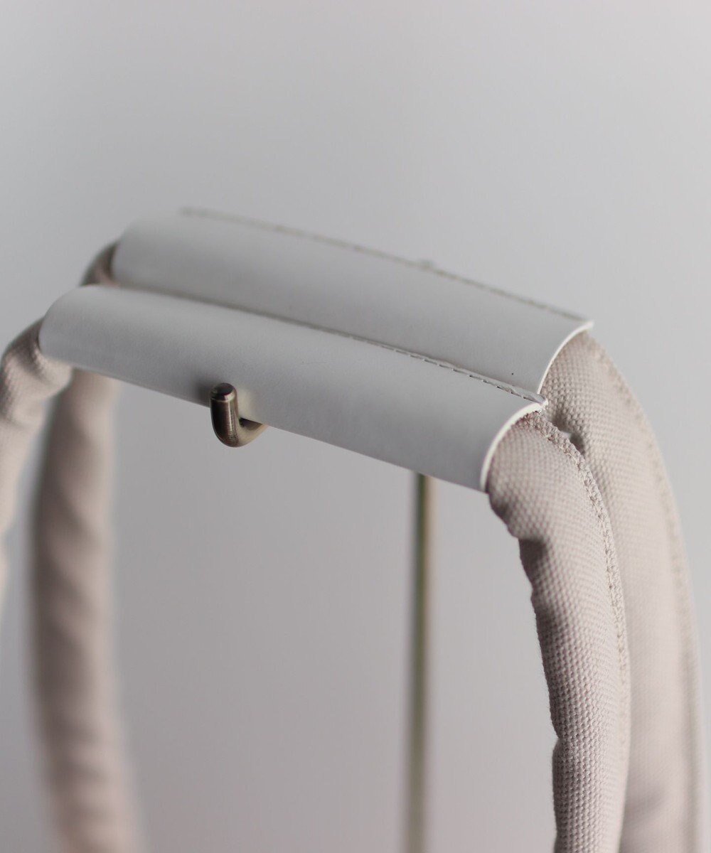 AND WOOL スミレの押し花刺繍バッグ big size 