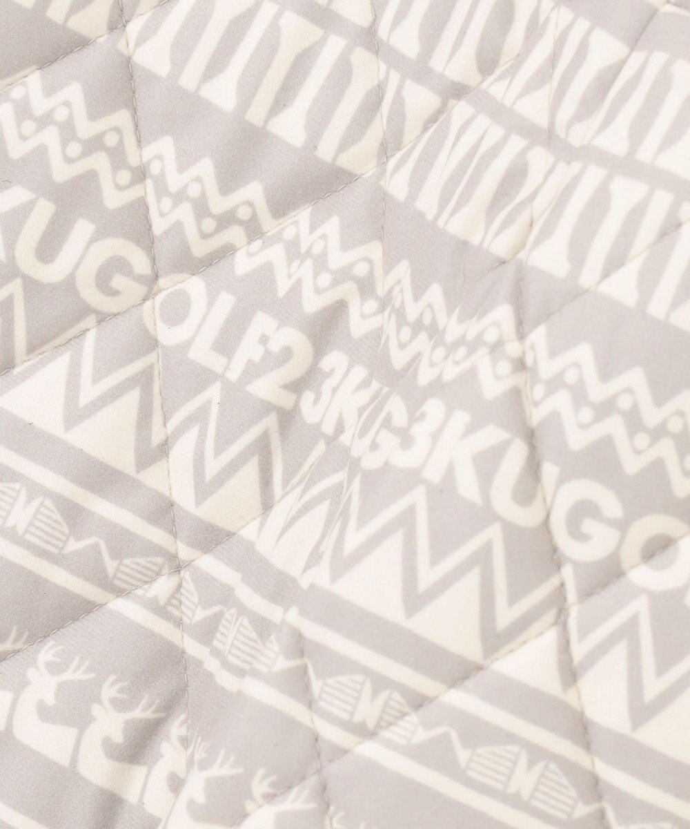 23区GOLF 【WOMEN】ノルディック柄 キルトパンツ 