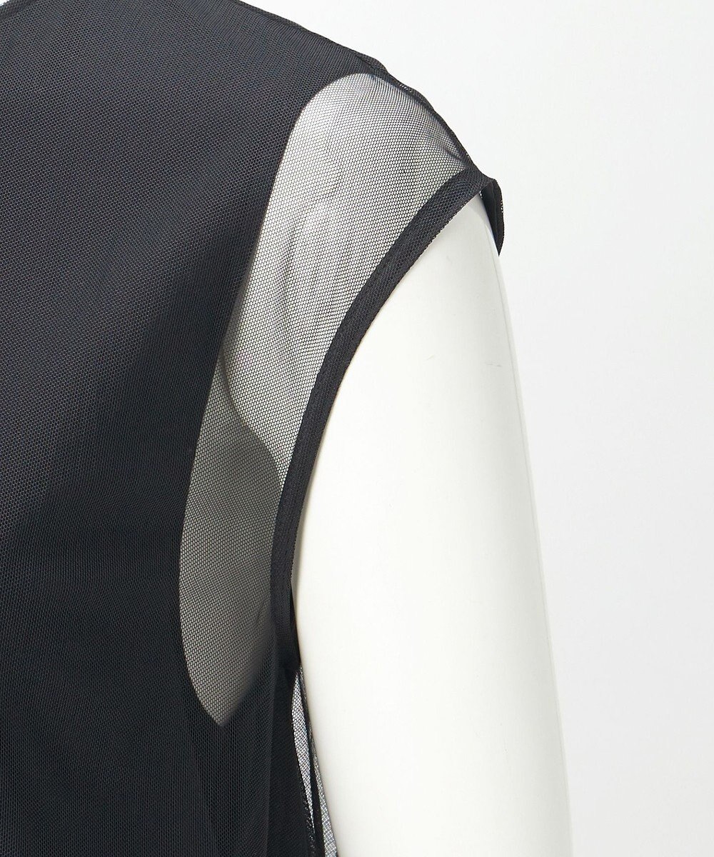 23区 【GOLD LABEL】チュールレイヤードジャージー カットソー 