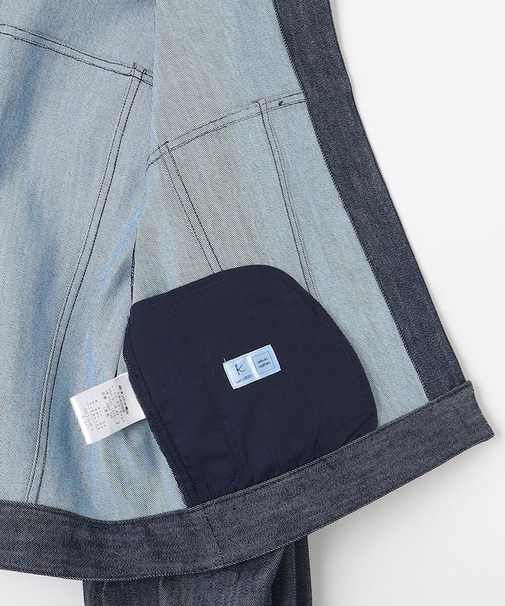 組曲 S 【組曲×setsuko sagittaire】ビジューボタン デニムジャケット 