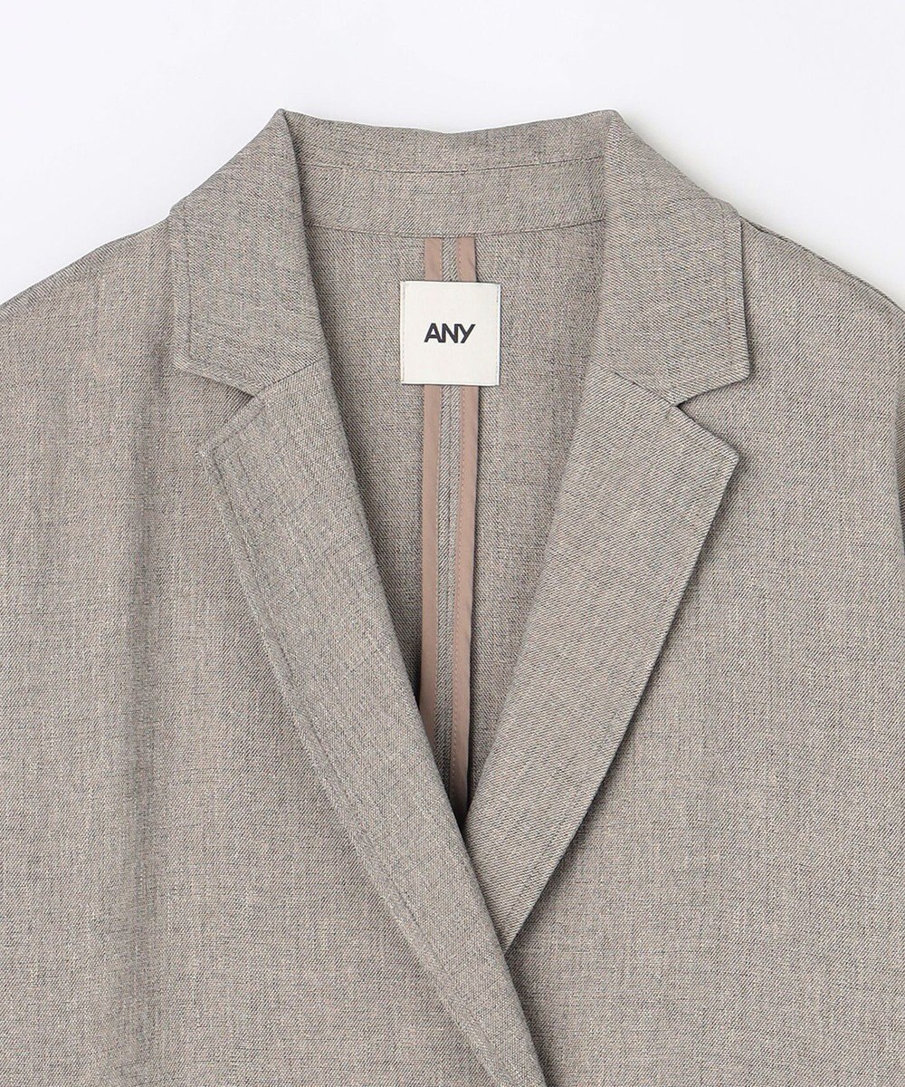 ANY 【セットアップ対応】テックリネンツイードジャケット 