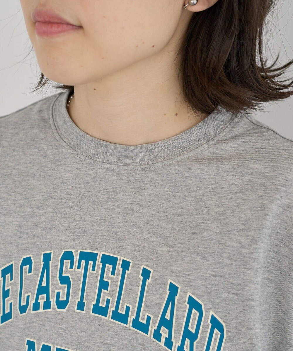 Green Parks 袖折り返しカレッジＴシャツ 