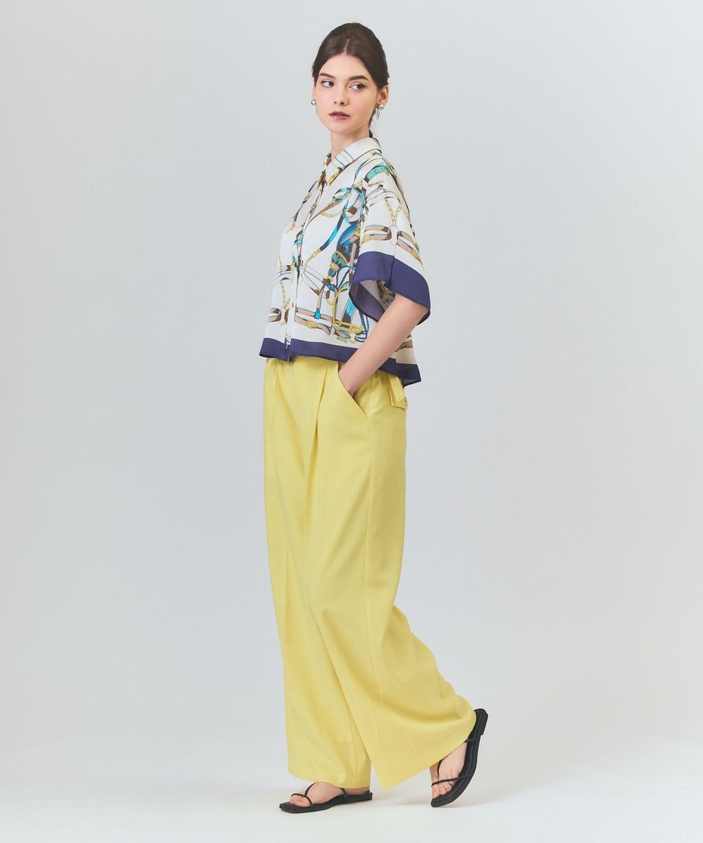 GRACE CONTINENTAL マリンワイドパンツ 