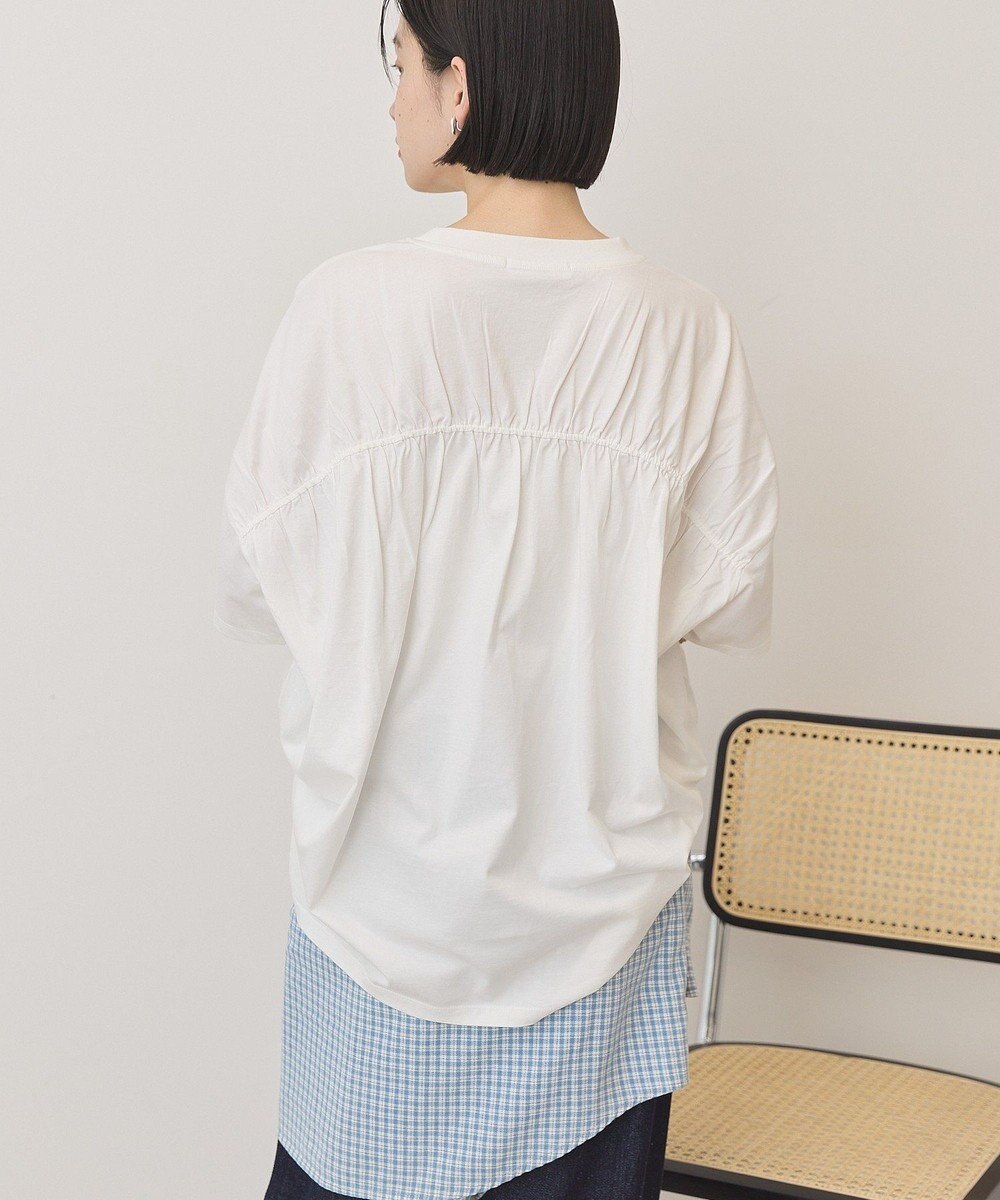 AMERICAN HOLIC バックギャザーコクーンカットプルオーバー 